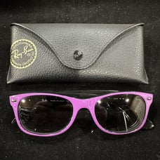 RAY-BAN NEW WAYFARER RB2132 PURPLE EYEGLASSES FRAMES Only ITALY 52-18-145 115882