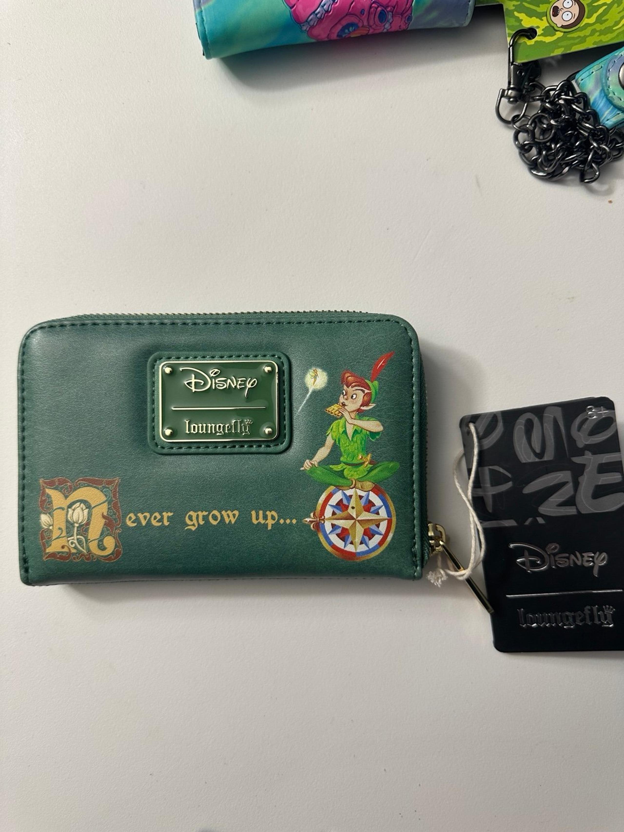 Disney Peter Pan Loungefly Collectible Fashion Wallet NEW Women Fashion Purse