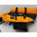 Outward Hound Granby Splash Orange Dog Life Jacket Life Preserver Medium-Large