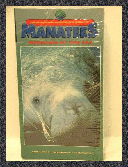 The Facinating Underwater World of: Manatees, Mermaids of the Sea VHS NEW NTSC