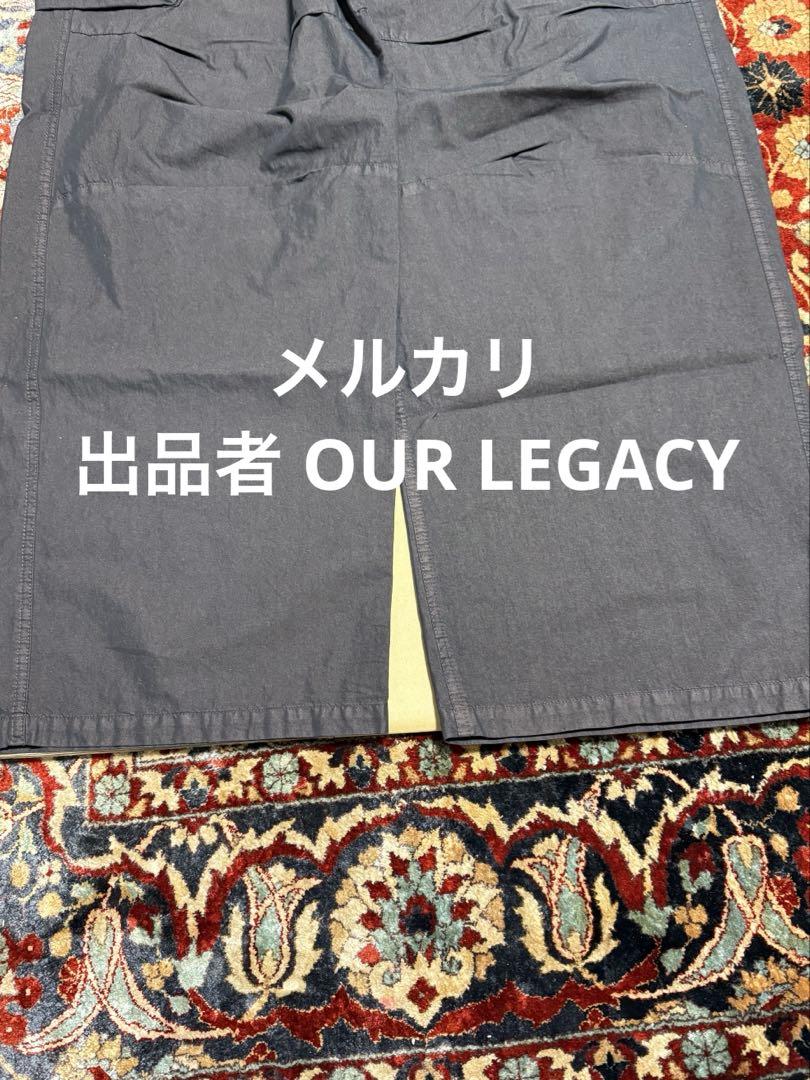 Our Legacy Mount Trouser Black Size 44 Cargo