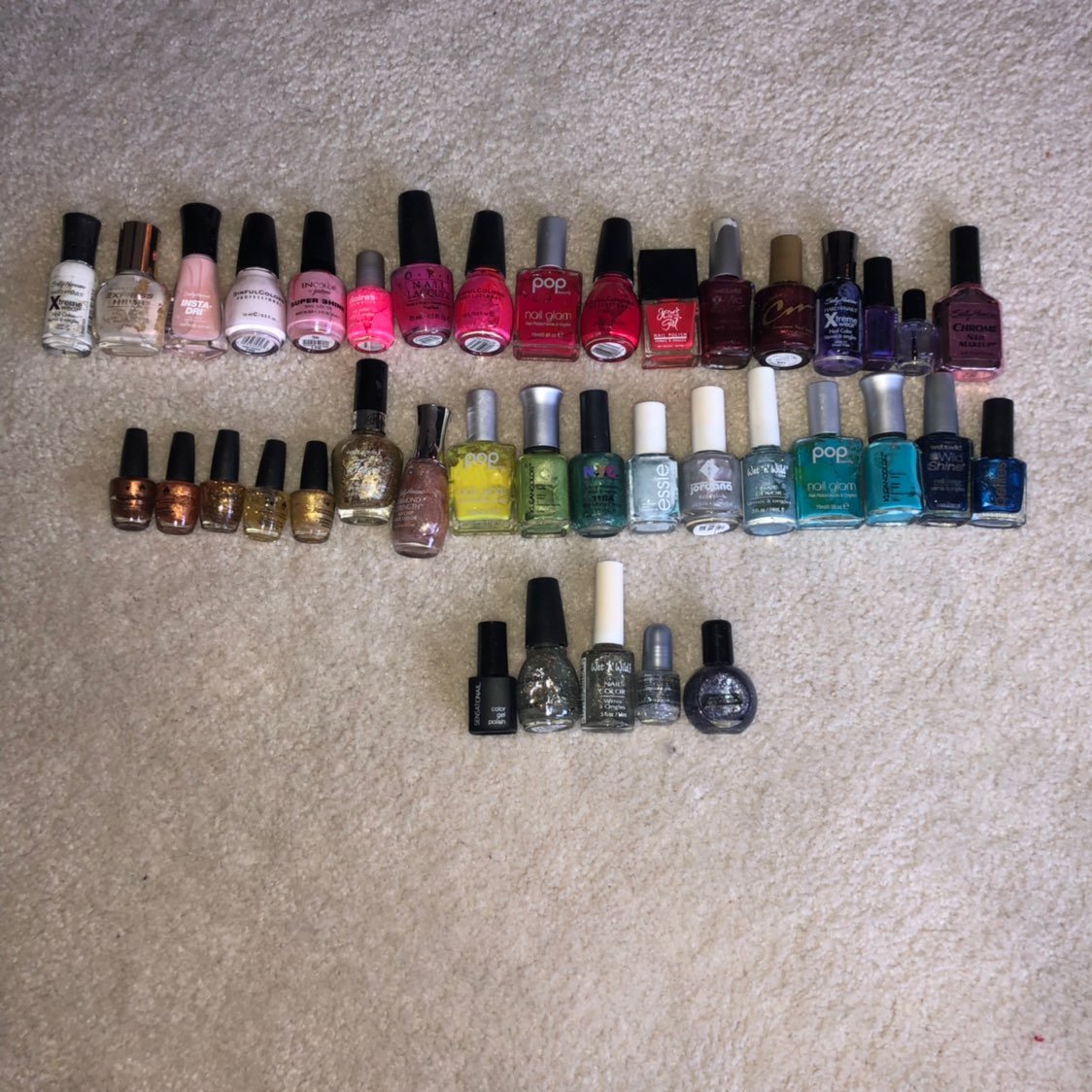 Lot Of 39 Nail Polish