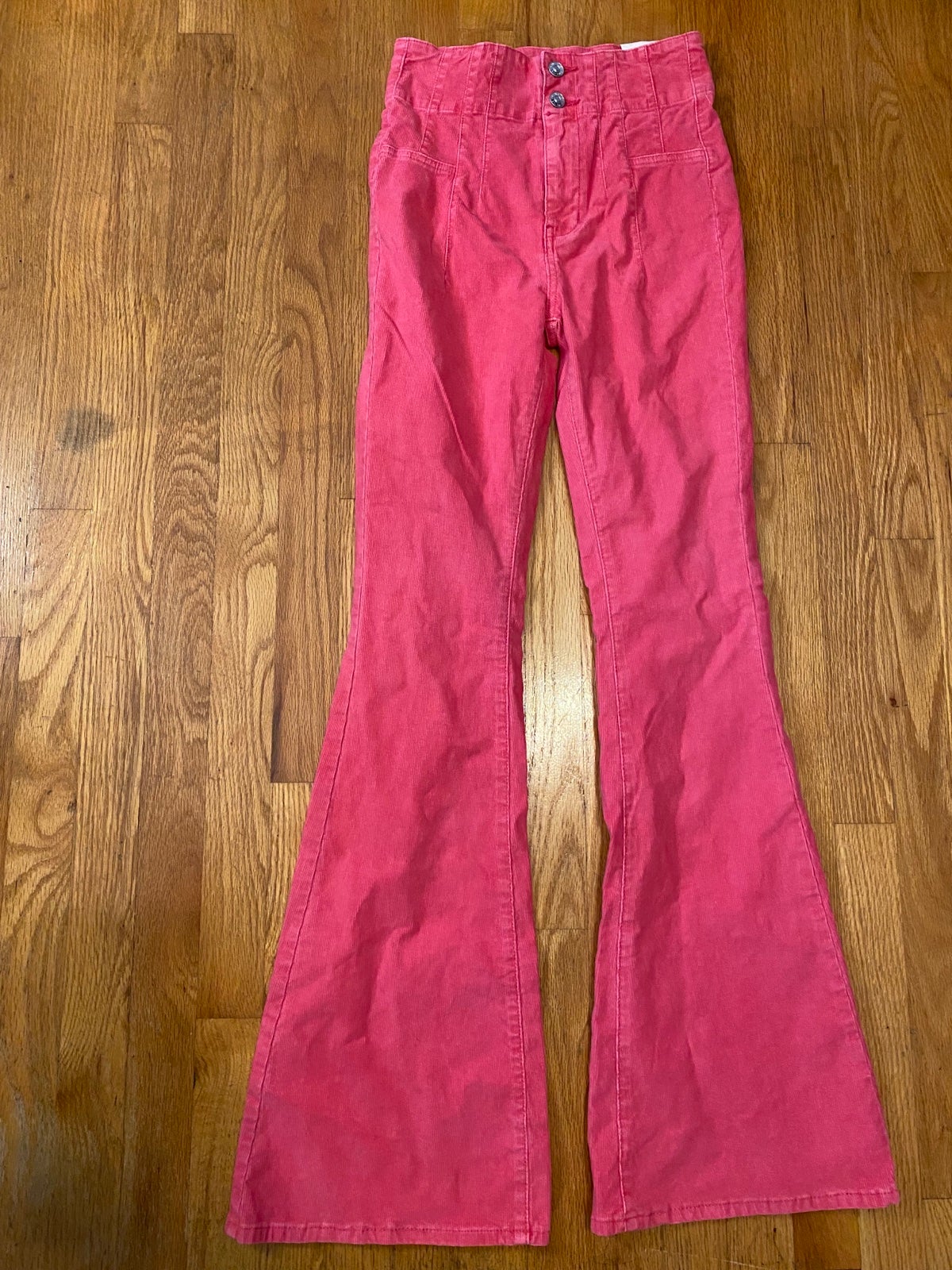 Free people jayde flare corduroy pants