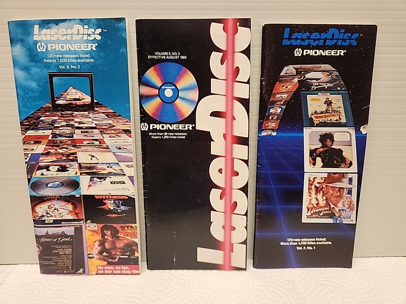 Pioneer Laserdisc Catalog Lot