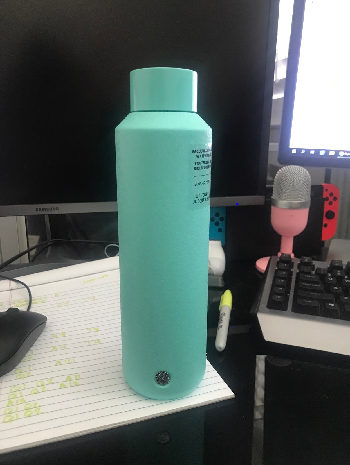 Starbucks tumbler