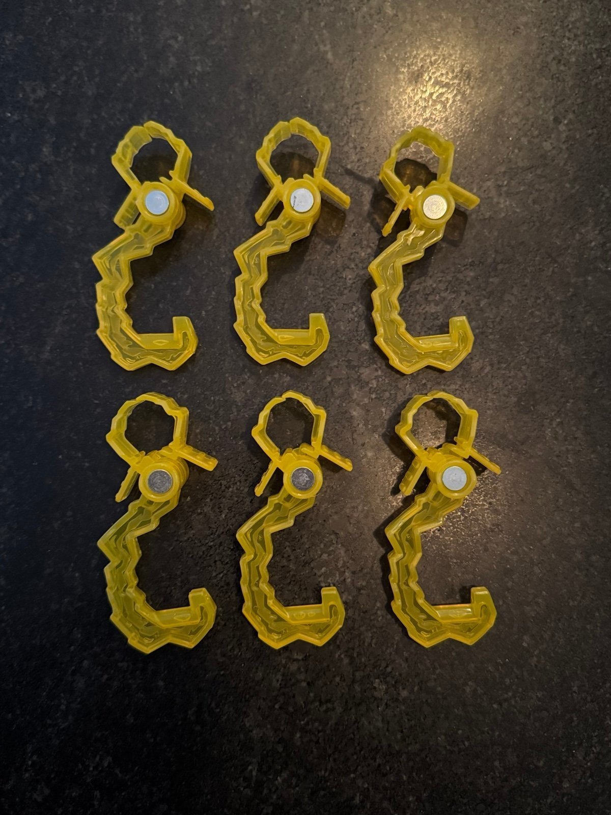 PAW Patrol Mighty Pups Tower Clips Hook Set of 6