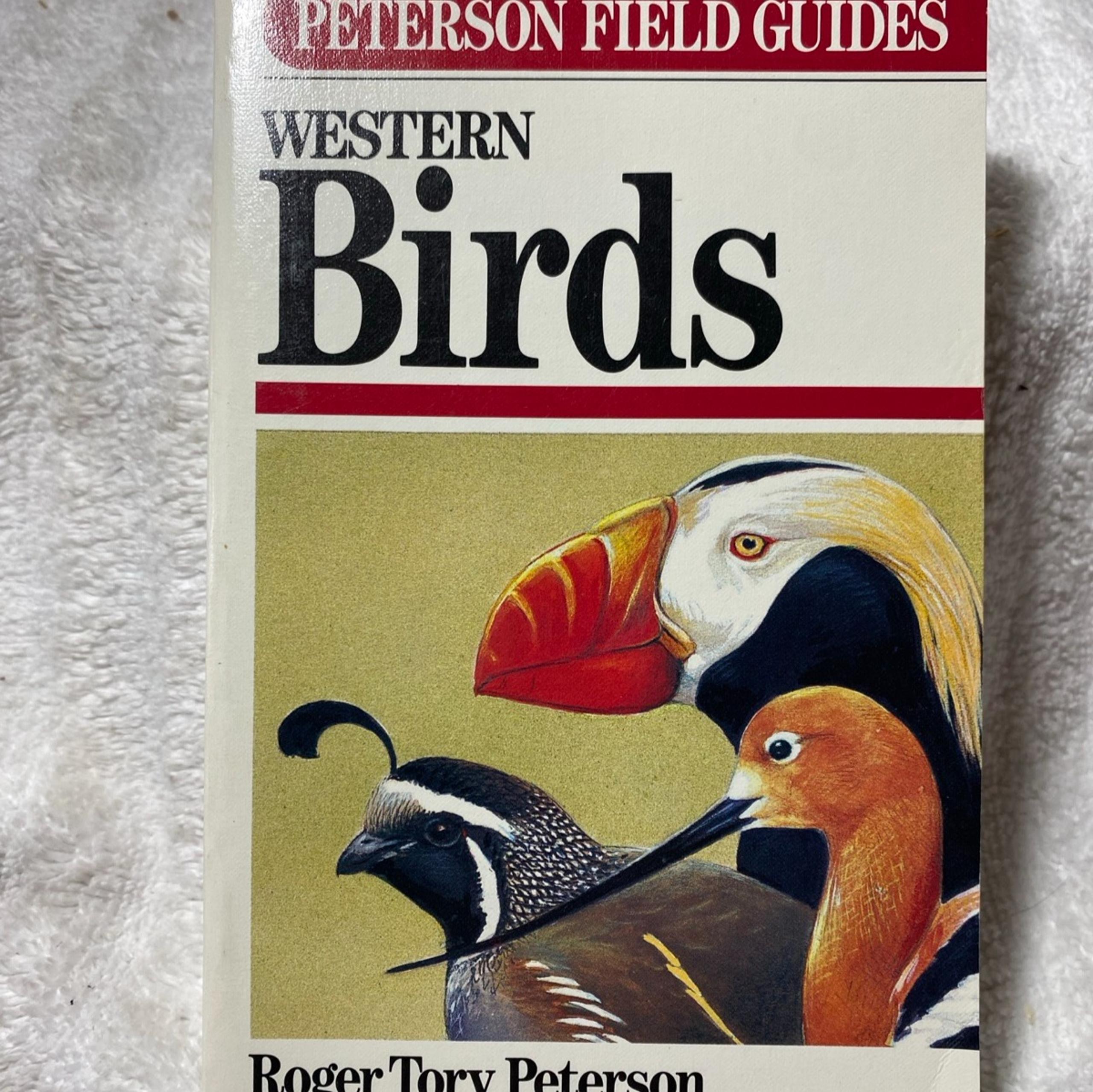Guide to Western birds - book