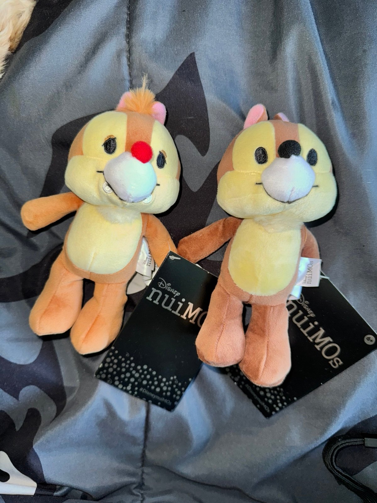 Disney Plush -Authentic Chip and Dale Nuimos
