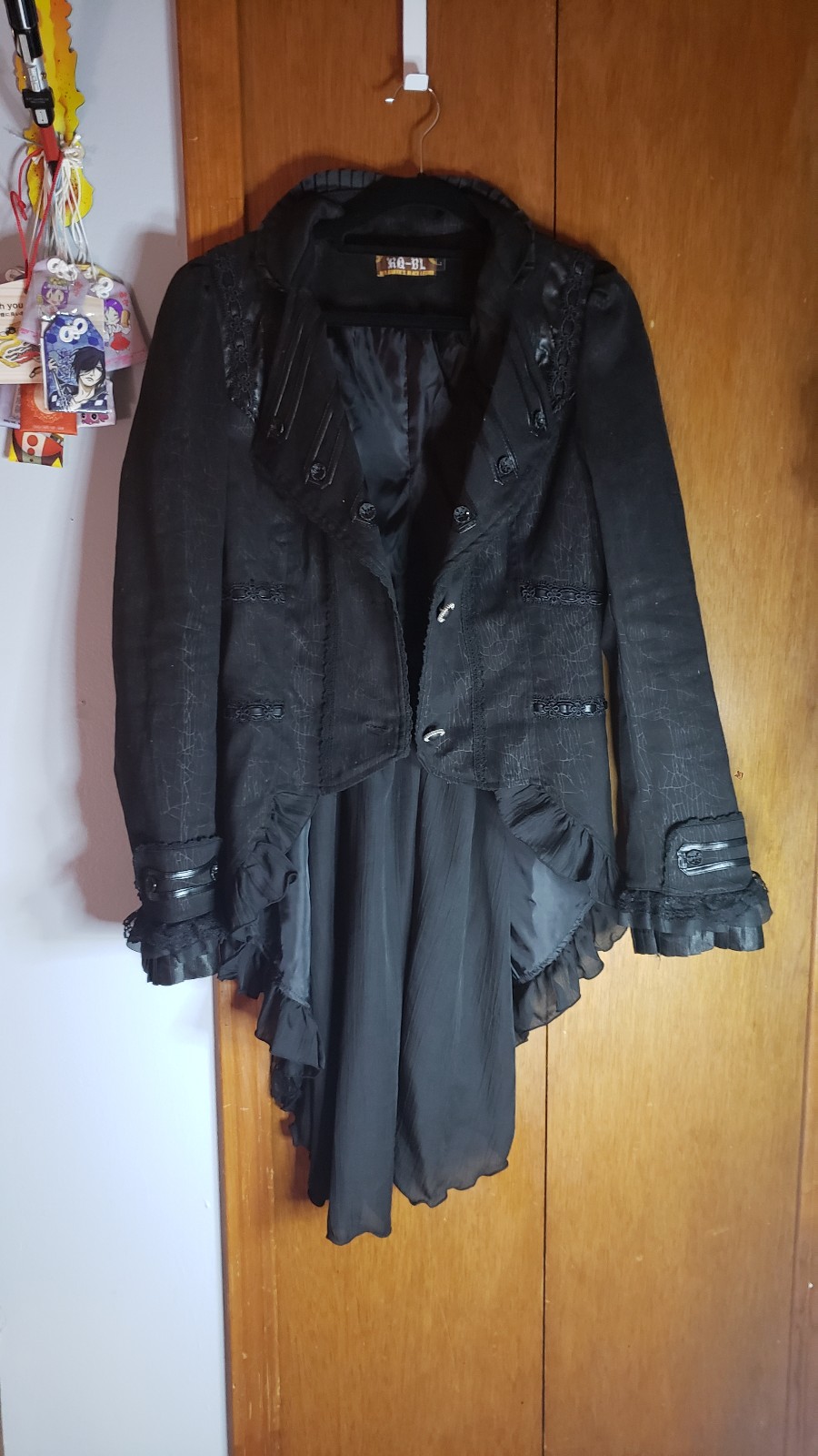 Red Queen's Black Legion (RQBL) Steampunk tail coat
