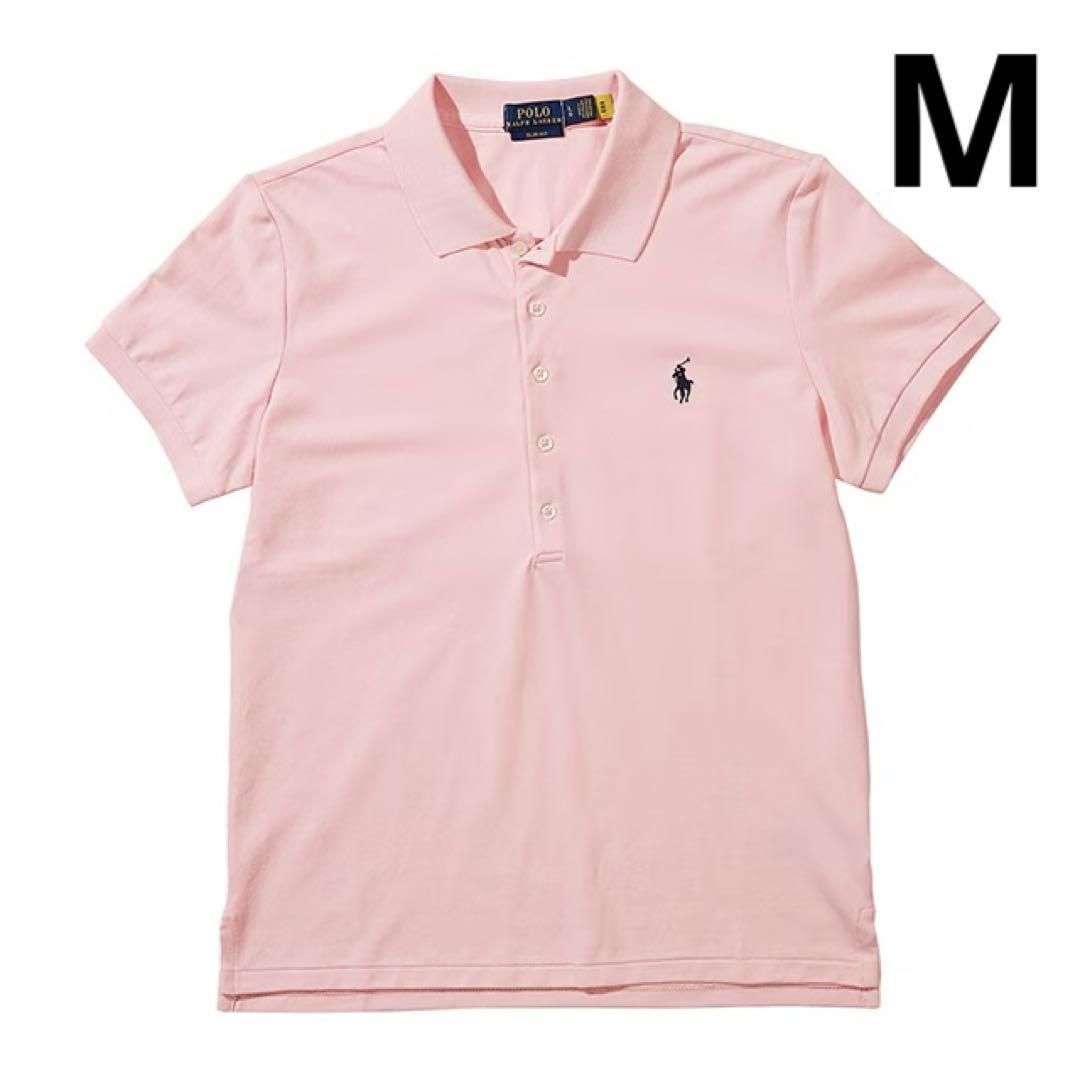 【Brand New, Unused】Polo Ralph Lauren Polo Shirt Cotton Light Pink M