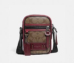 NWT COACH TERRAIN CROSSBODY IN COLORBLOCK SIGNATURE CANVAS (COACH F89033)