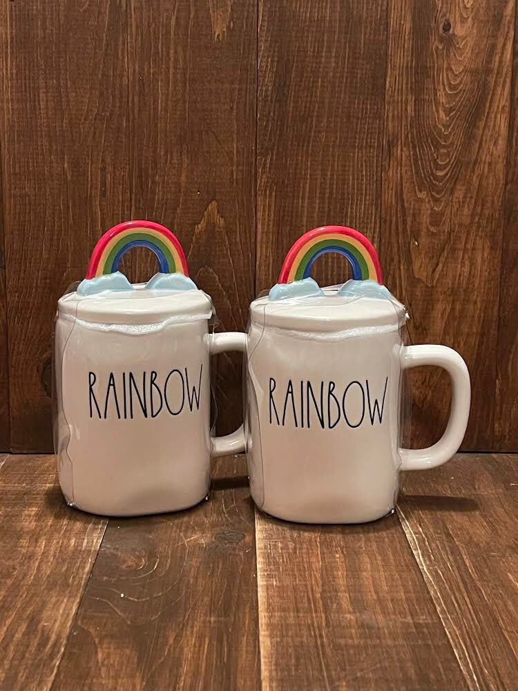 Rae Dunn Rainbow Mug