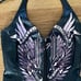 Harley Davidson Leather Halter Top