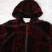 Vintage Forecaster Sport Jacket Mens S Red Hood Coat Aztec Warm Soft Fleece