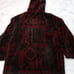 Vintage Forecaster Sport Jacket Mens S Red Hood Coat Aztec Warm Soft Fleece