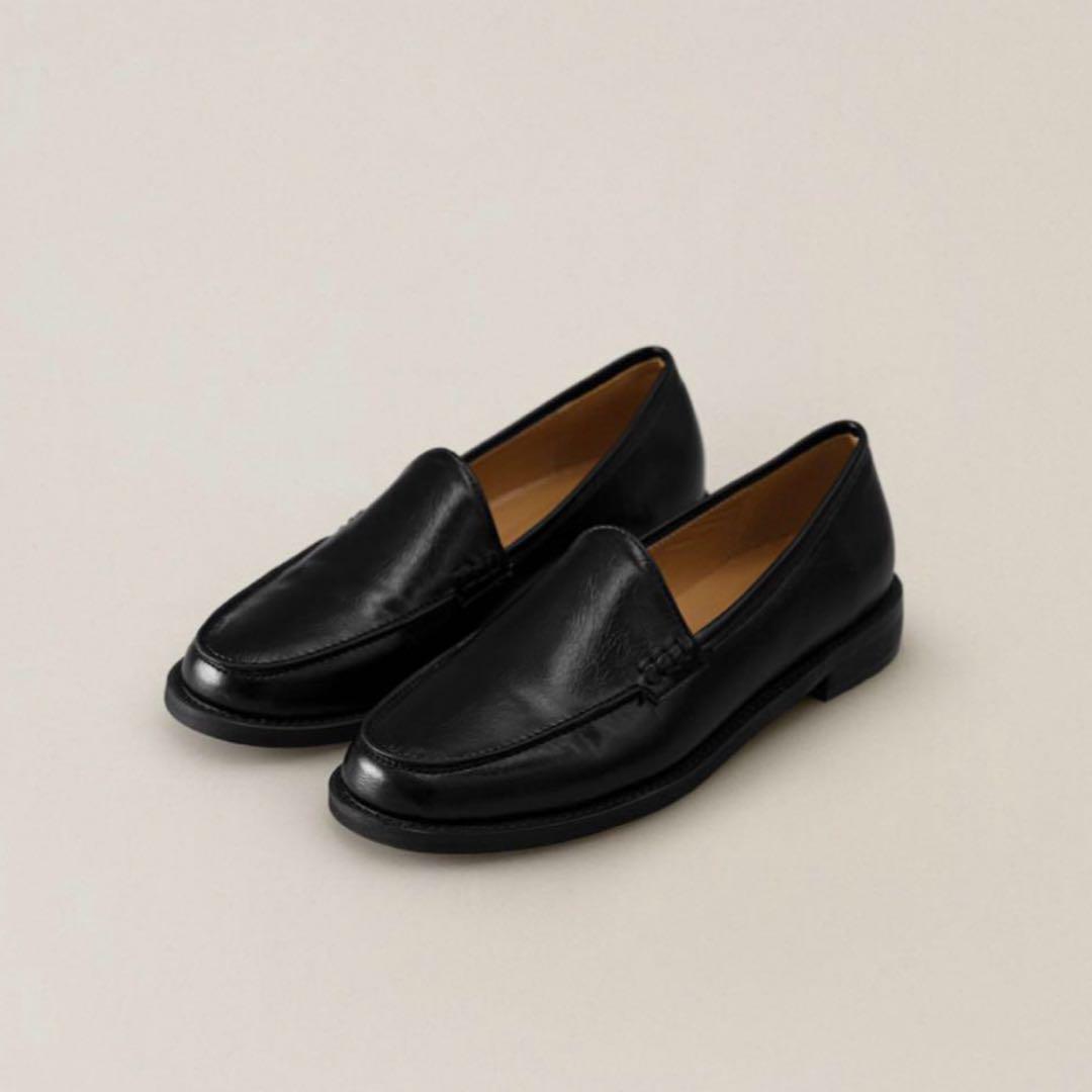 靴 Plain Loafers (brown)/ OHOTORO men-brown-leather-milano-