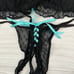 Vintage Victoria’s Secret Sexy Little Things Black Lace Lingerie Set