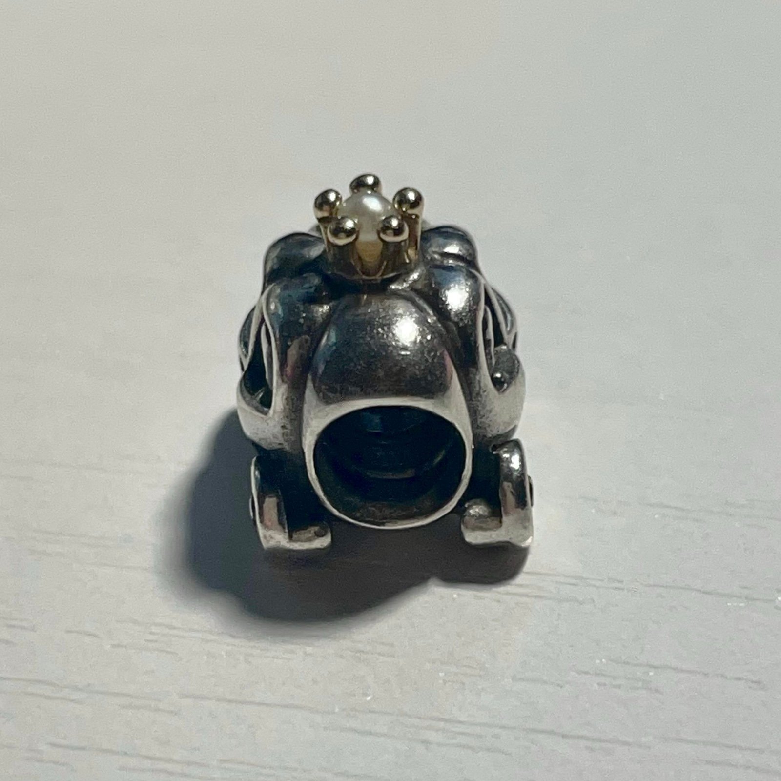 Authentic Silver Pandora Royal Carriage Charm Retired