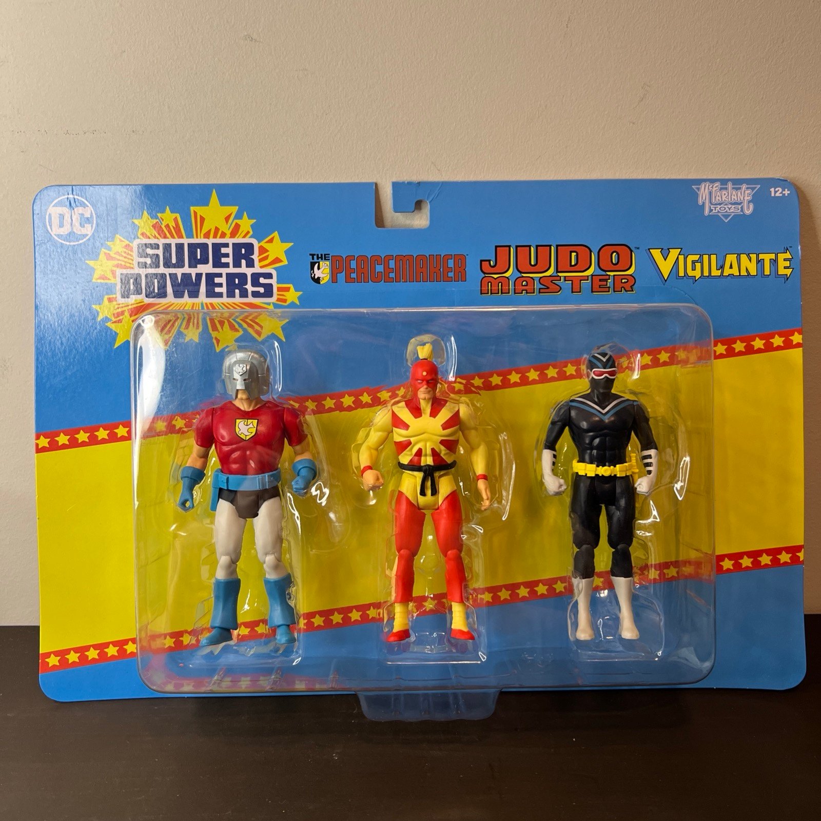 McFarlane Toys DC Super Powers 3 pack Peacemaker Judo Master & Vigilante