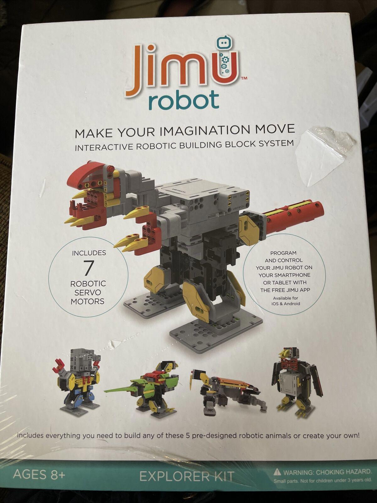 UBTECH JIMU Robot Explorer Kit - App Enabled Stem Learning Robotic Building Kit