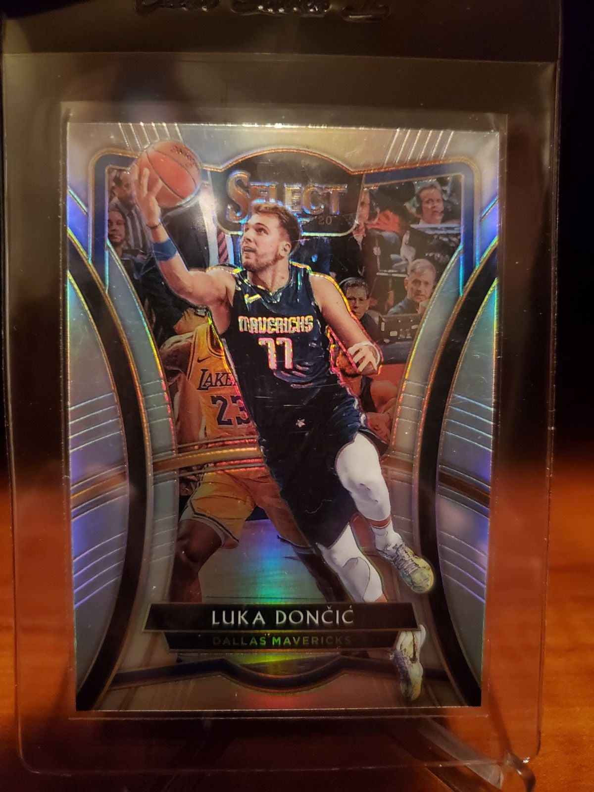 2019 Panini Select Luka Doncic Premier Level Silver Prizm
