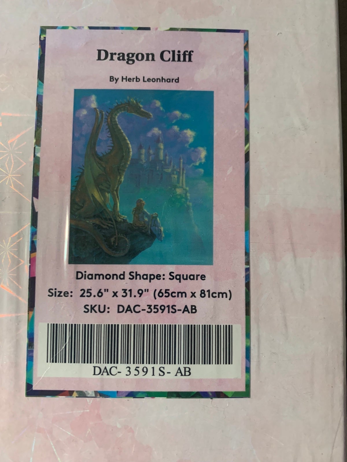 Diamond art club/Dragon Cliff by Herb Leonard. Still sealed