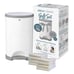Diaper Dekor Classic Diaper Pail Gift Set in White (EE1)