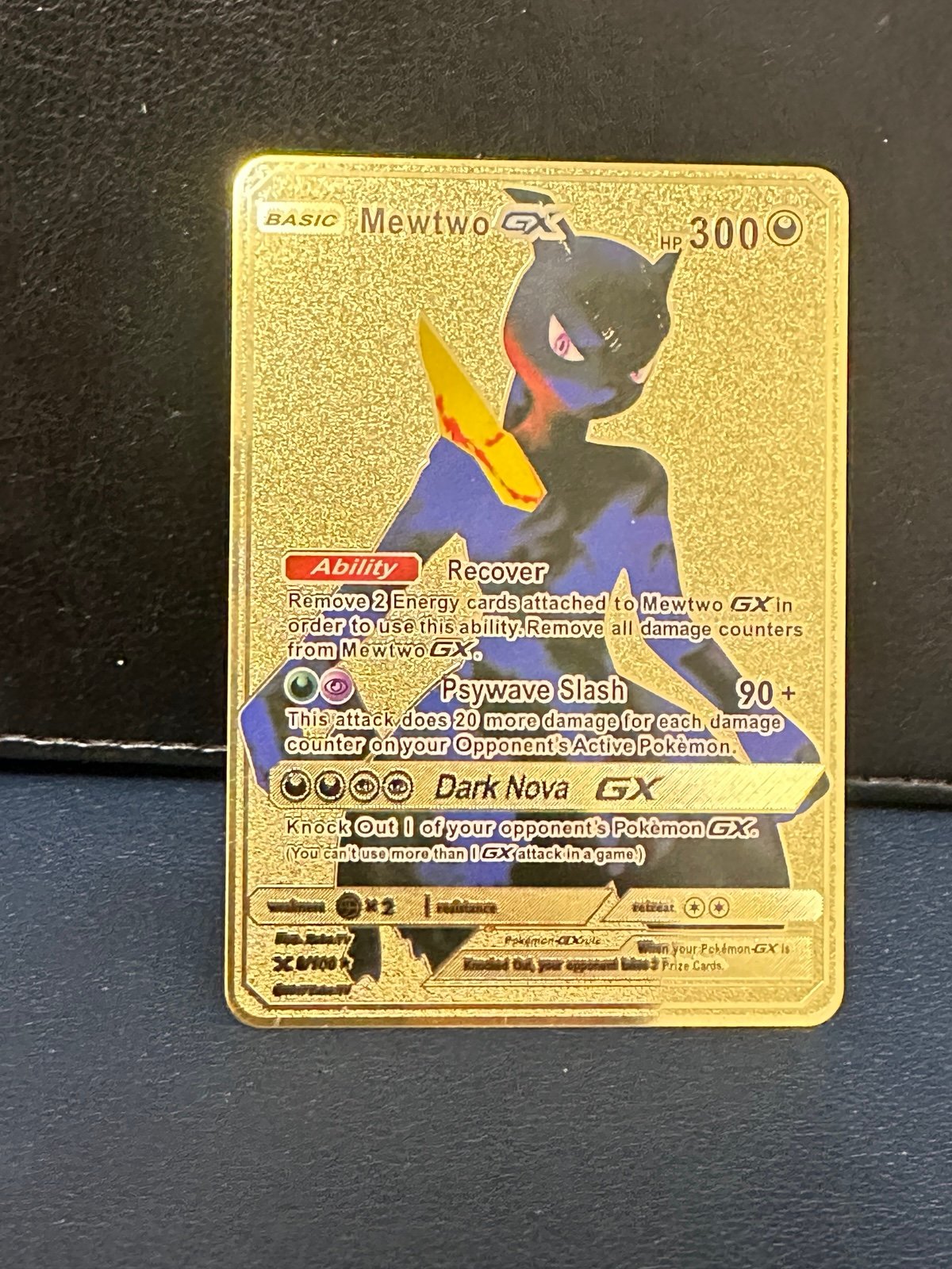 Pokemon Basic Mewteo GX HP 300