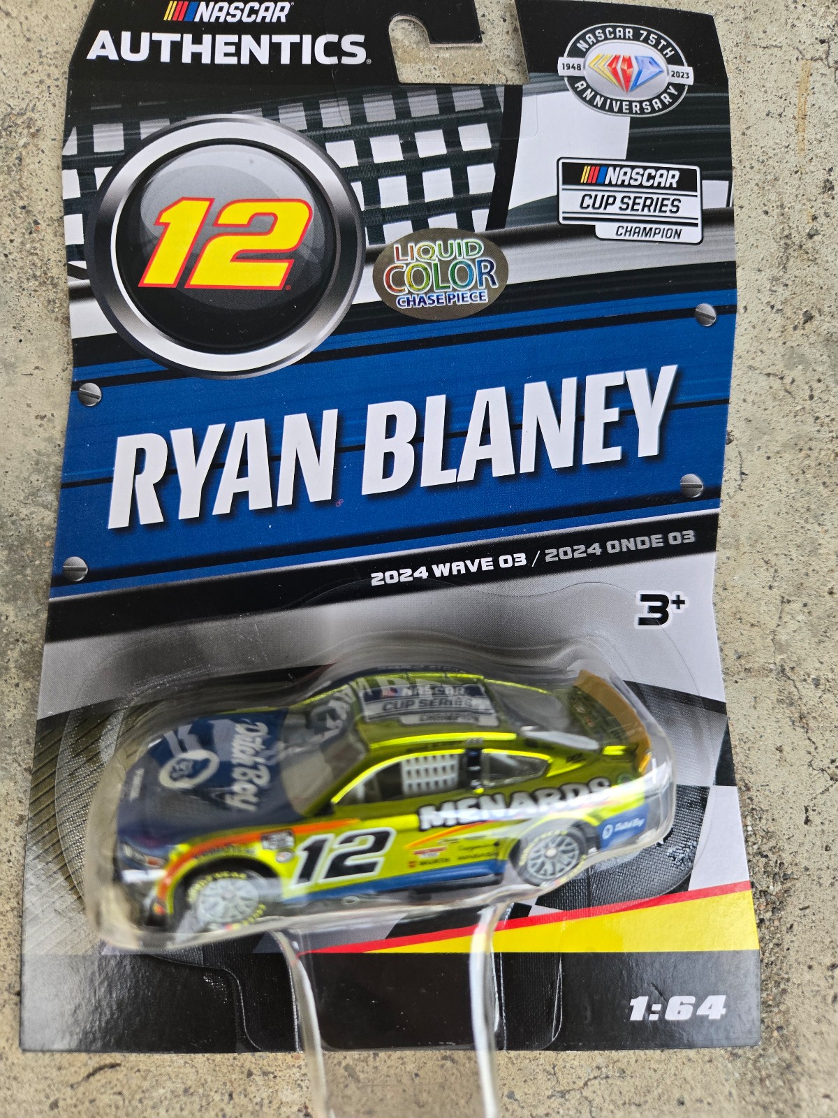 Ryan Blaney lionel racing nascar