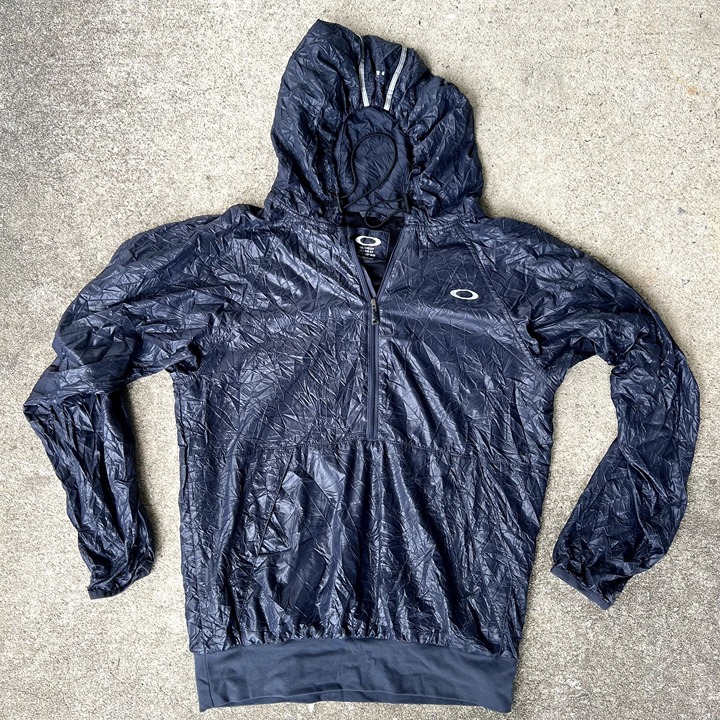 top brand Weatherproof Grey Oakley Hooded Gear Cycle Packable Men's Small Jacket Zip 1/4 Men top brand Weatherproof Grey Oakley Hooded Gear Cycle Packable Men's Small Jacket Zip 1/4 Men