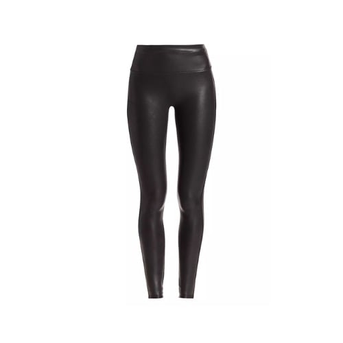 Spanx Shape™ Faux Leather Leggings in Black