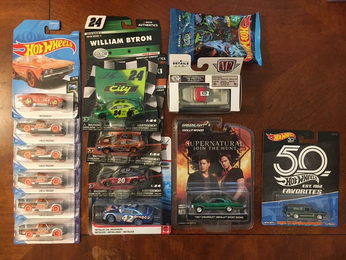 Hot Wheels NASCAR Cars Greenlight M2 lot