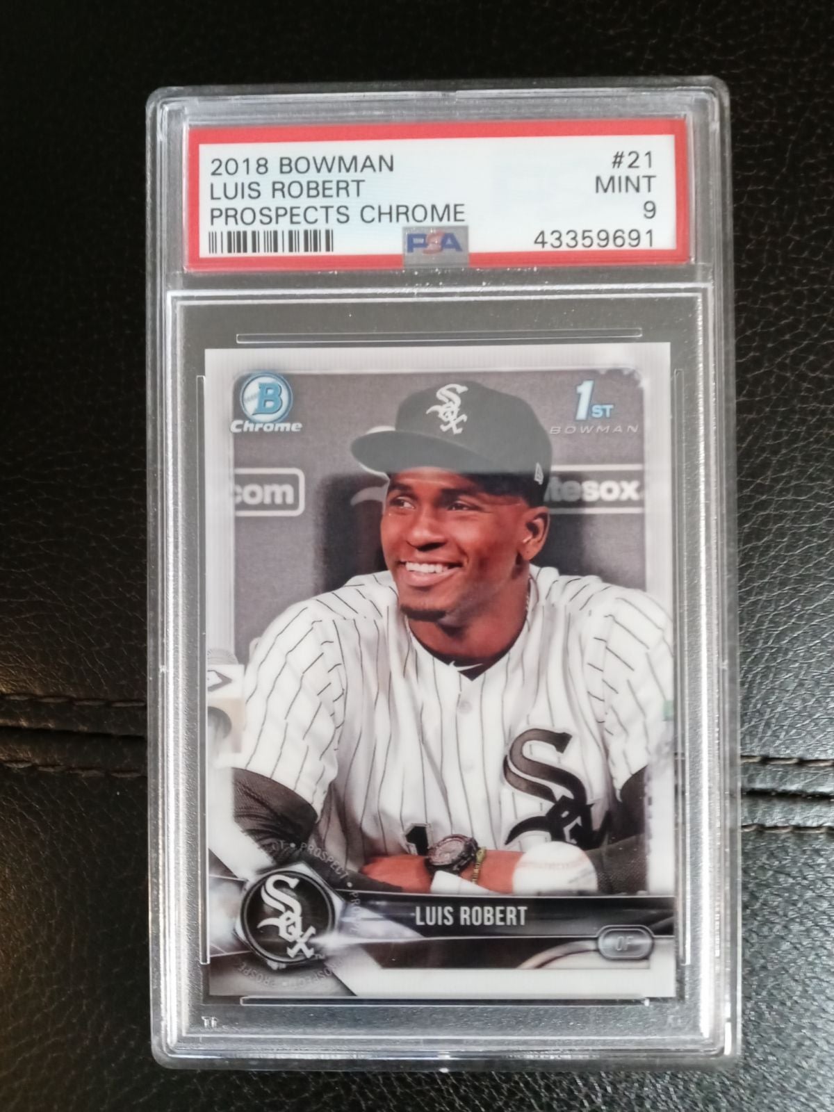 2018 Bowman Chrome Luis Robert PSA 9!!!