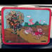 Vintage Lunch Box & Thermos Pink Panther Metal 1984 Cartoon LunchBox tin Classic