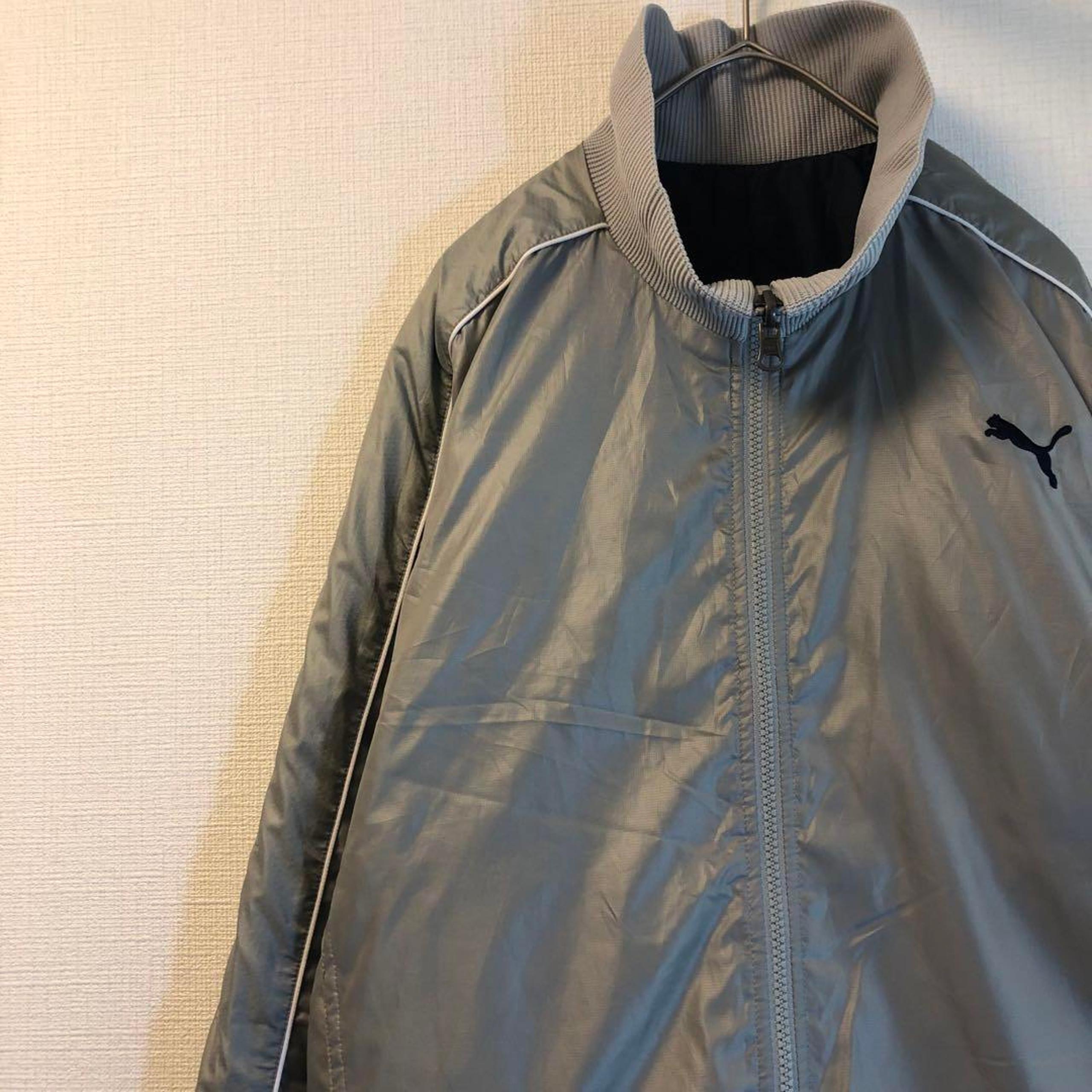 Puma Reversible Bomber Jacket Track Jacket Jersey Long Sleeve Vintage