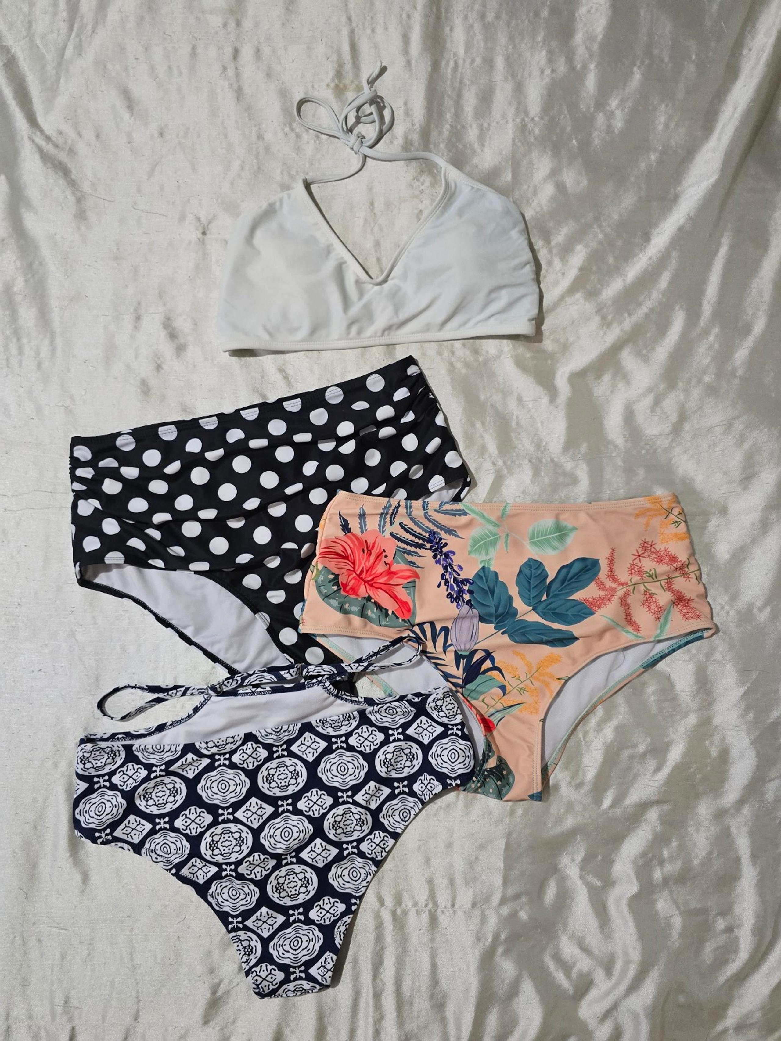 Lot Of 4 Bikini Separates: Xhilaration, DressFo & Unbranded Size Large/XL