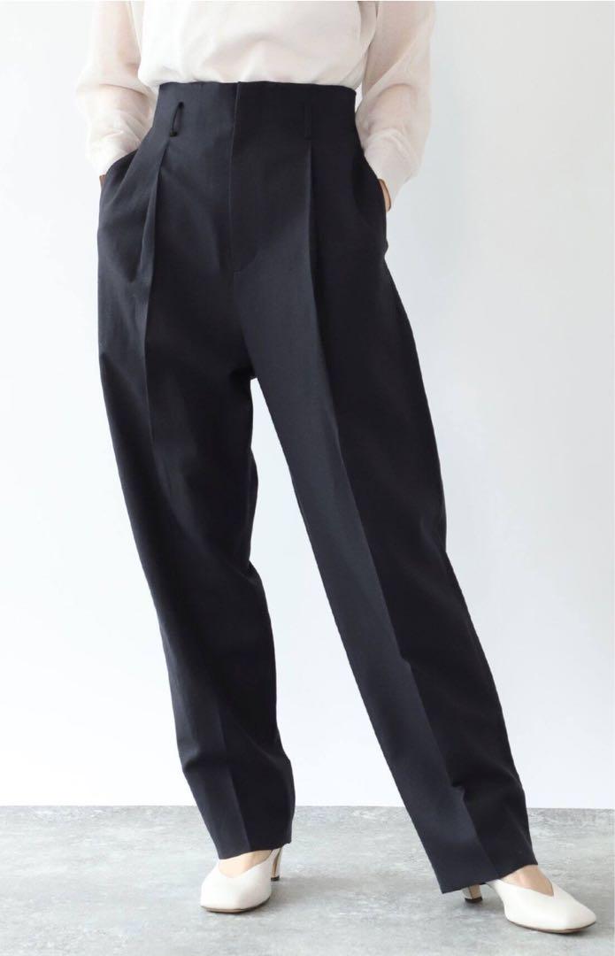 【Brand new, unused】ATON Wool Linen Pants