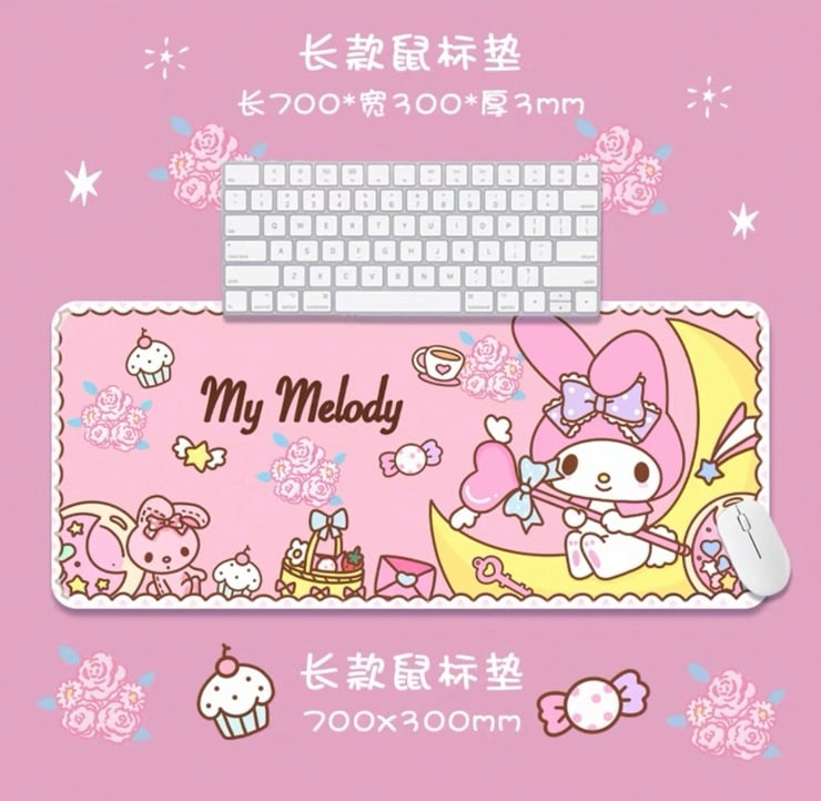 Sanrio My Melody Large Gaming Mousepad