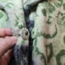 ANTHROPOLOGIE Moth Sugar Pine Sweater Coat XS Wool Green Paisley Art to Wear