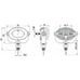 6000K LED Auxiliary Lamps Fog Light Kit for Honda Grom MSX125 (all years)