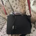 NWT Steve Madden Bevelyn Black Satchel Halloween Vampire Lips Bag Purse