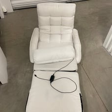 Folding Lazy Floor Chair Gamer Sofa with Armrests and Pillow