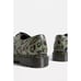 Dr. Martens Distorted Leopard Khaki 1461 3-Eyelet Oxford Shoes NEW