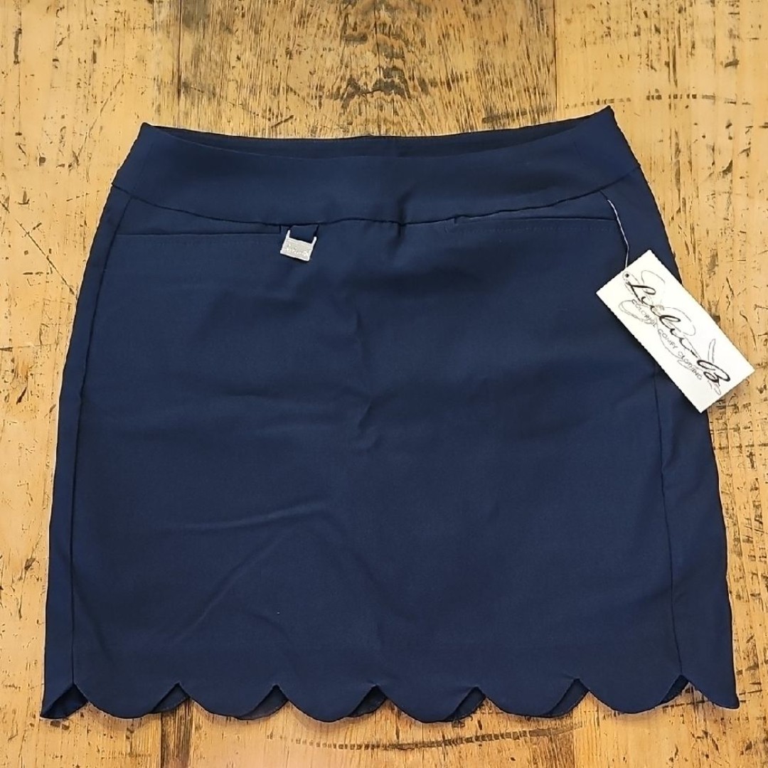 Lulu B Bangladine Scalloped Skort Size 4