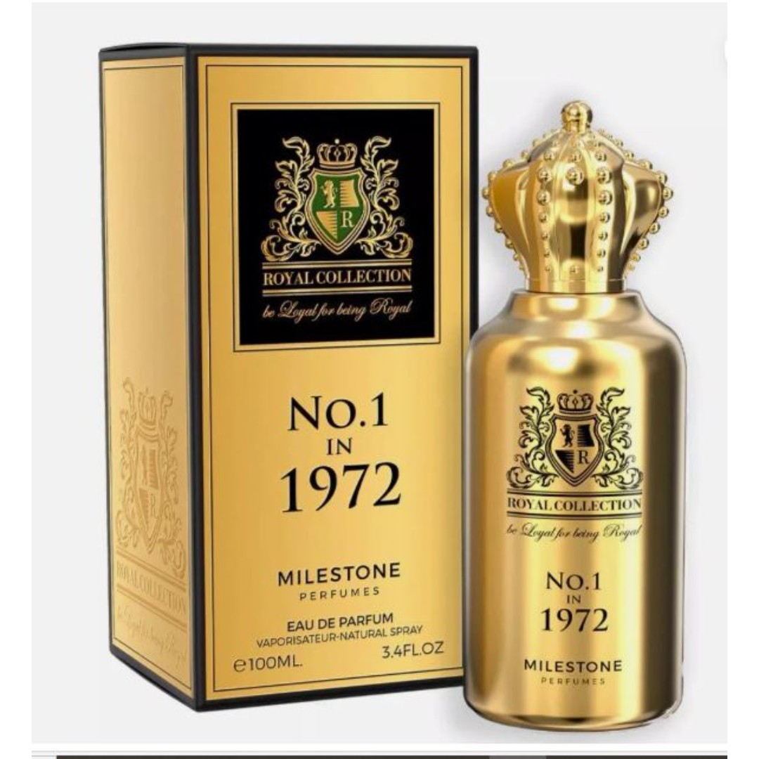 No.1 in 1972 ROYAL COLLECTION EDP by MILESTONE 3.4 fl oz/100ml