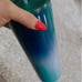 Starbucks Summer Lime Prism Spray Ombre Gradient Venti tumbler