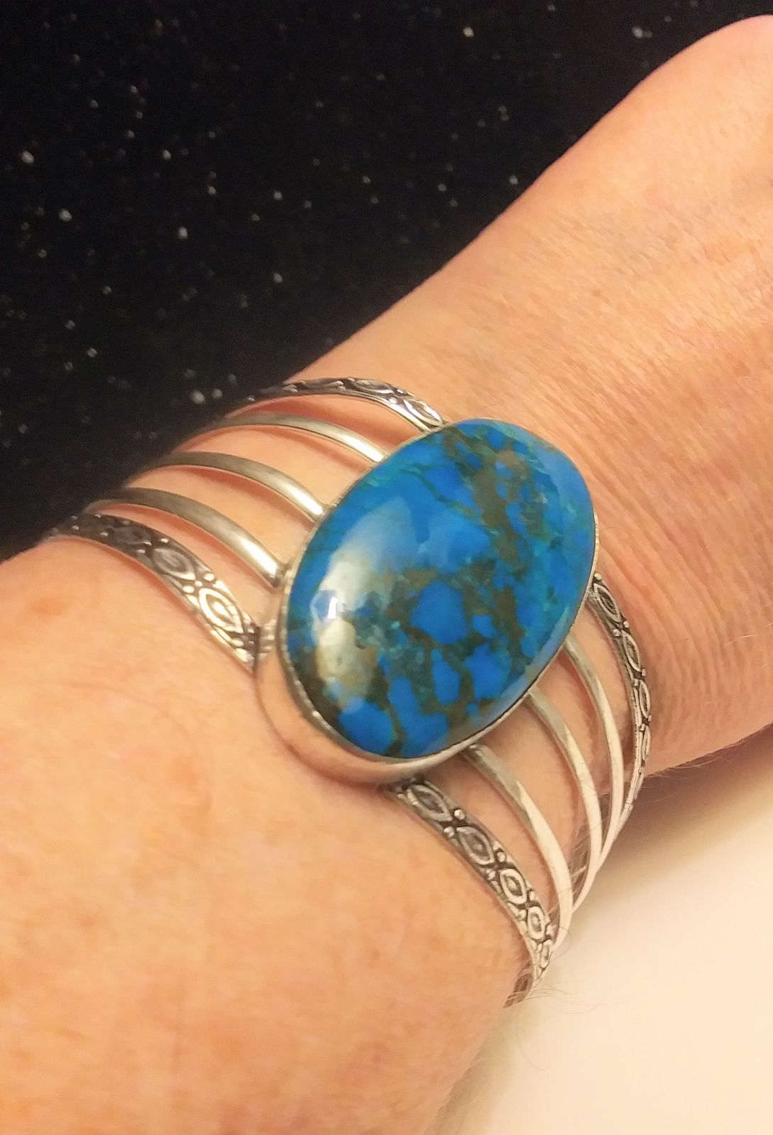 925 Sterling Silver Turquoise Bracelet