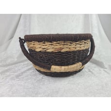 Lg Gathering Basket with Handle