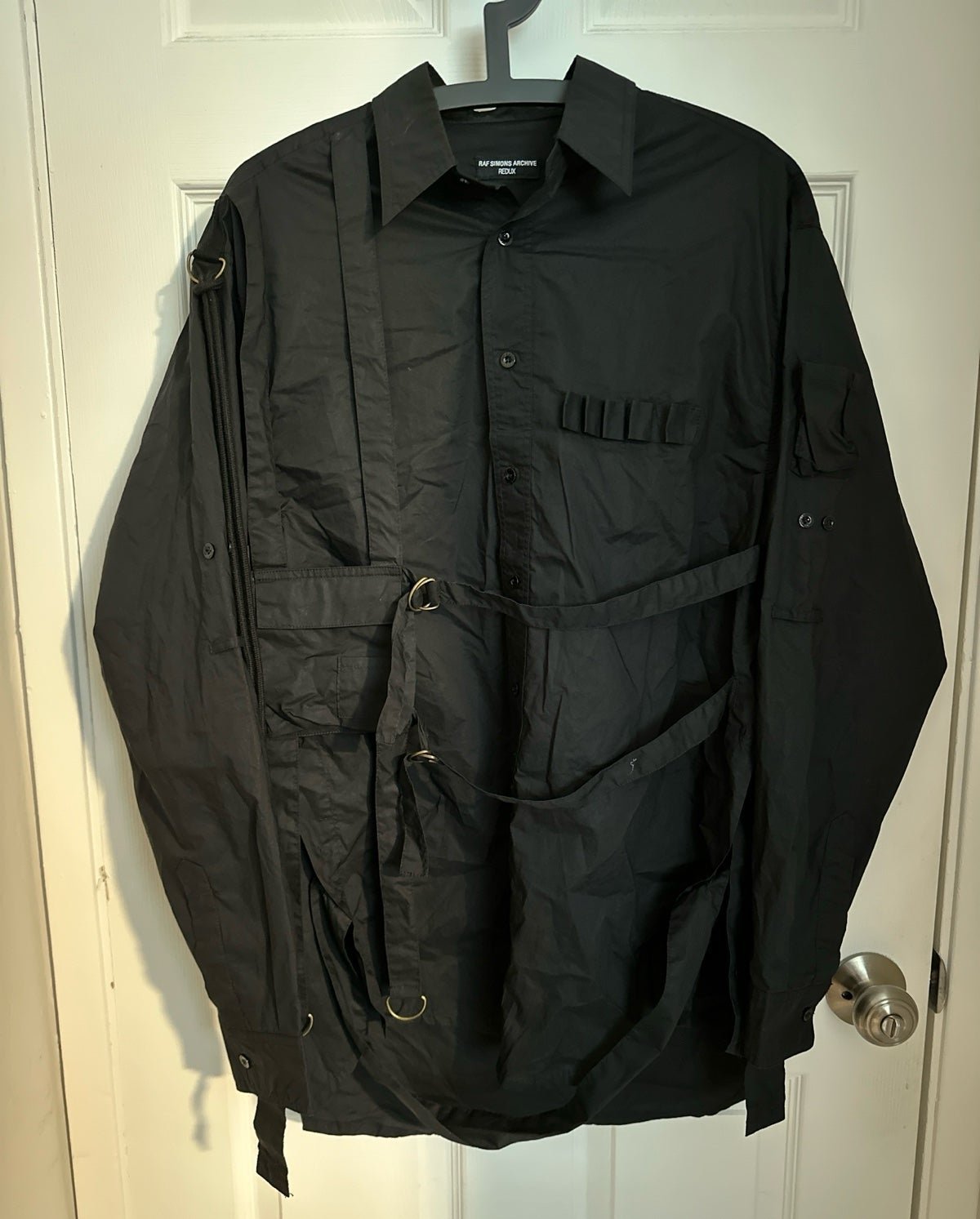 raf simons archive redux bondage shirt