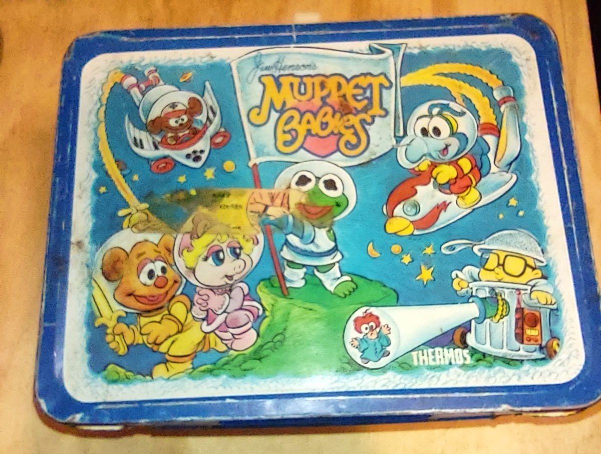 Muppets vintage lunch box no thermos